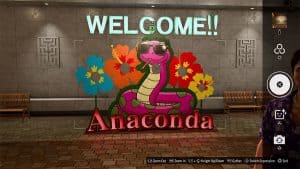 This is an example of the photograph players need to take in order to complete the picture 3 Shopping Center 1F (Anaconda)