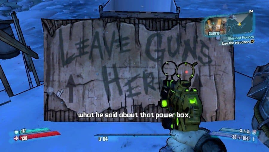 Borderlands 2 Vita Game Play Screenshot 2