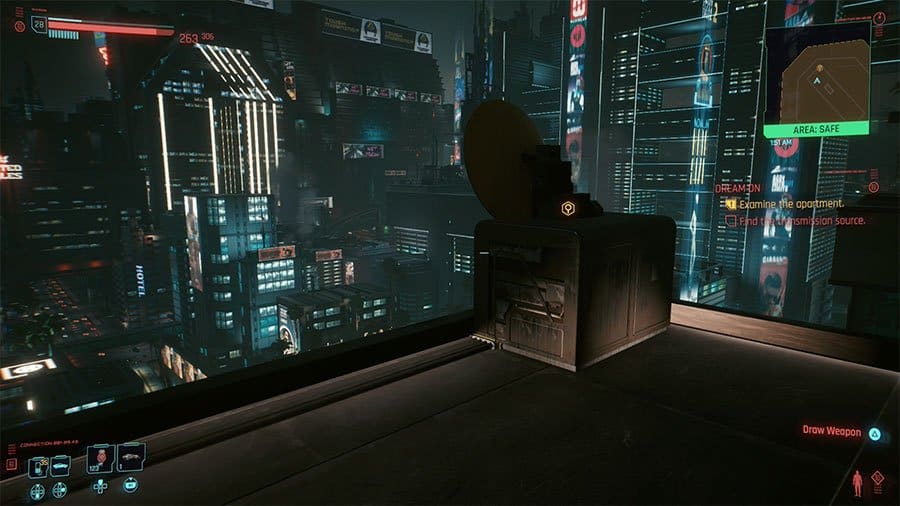 Dream On - Find The Transmission Source In Cyberpunk 2077