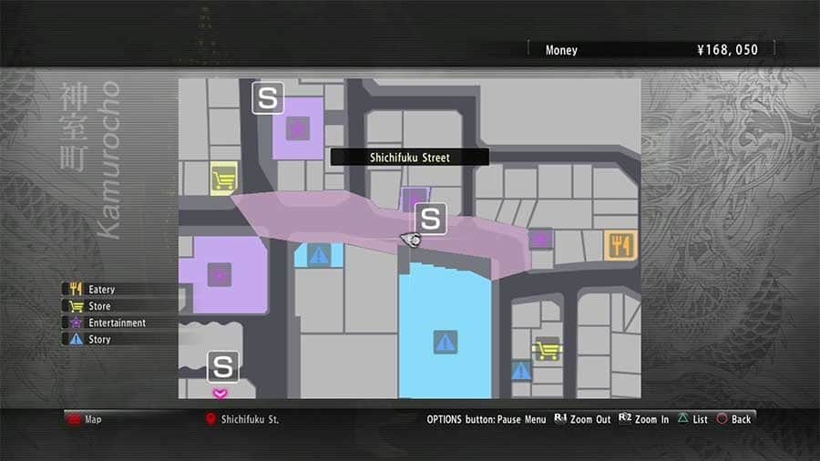 Locker Key F1 Location