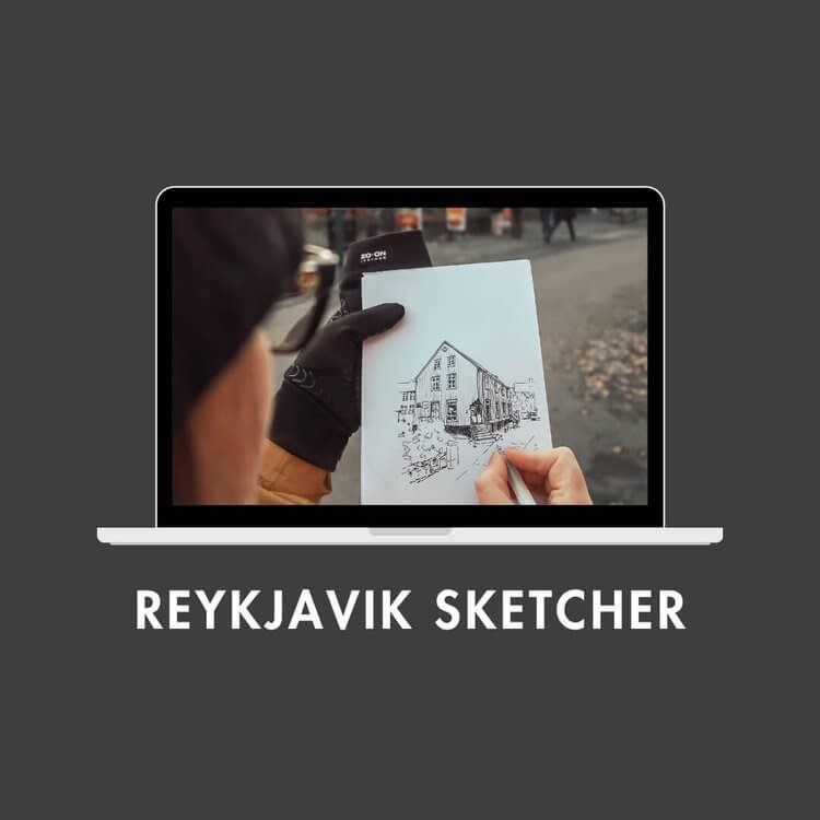 Reykjavik Sketcher urban sketches by Sonia Nicolson