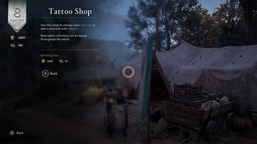 Tattoo Shop (Colony Level Renown)