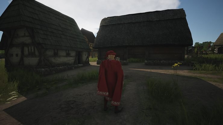 An image showing players the Trading Post, the best way to earn Regional Wealth in Manor Lords