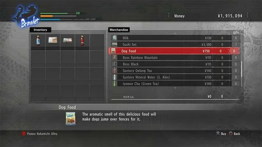 Where To Buy Dog Food In Yakuza Kiwami