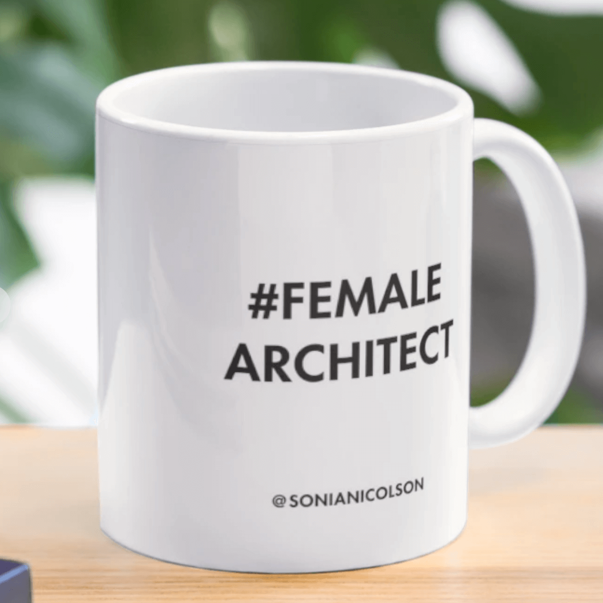 Female Architect mug